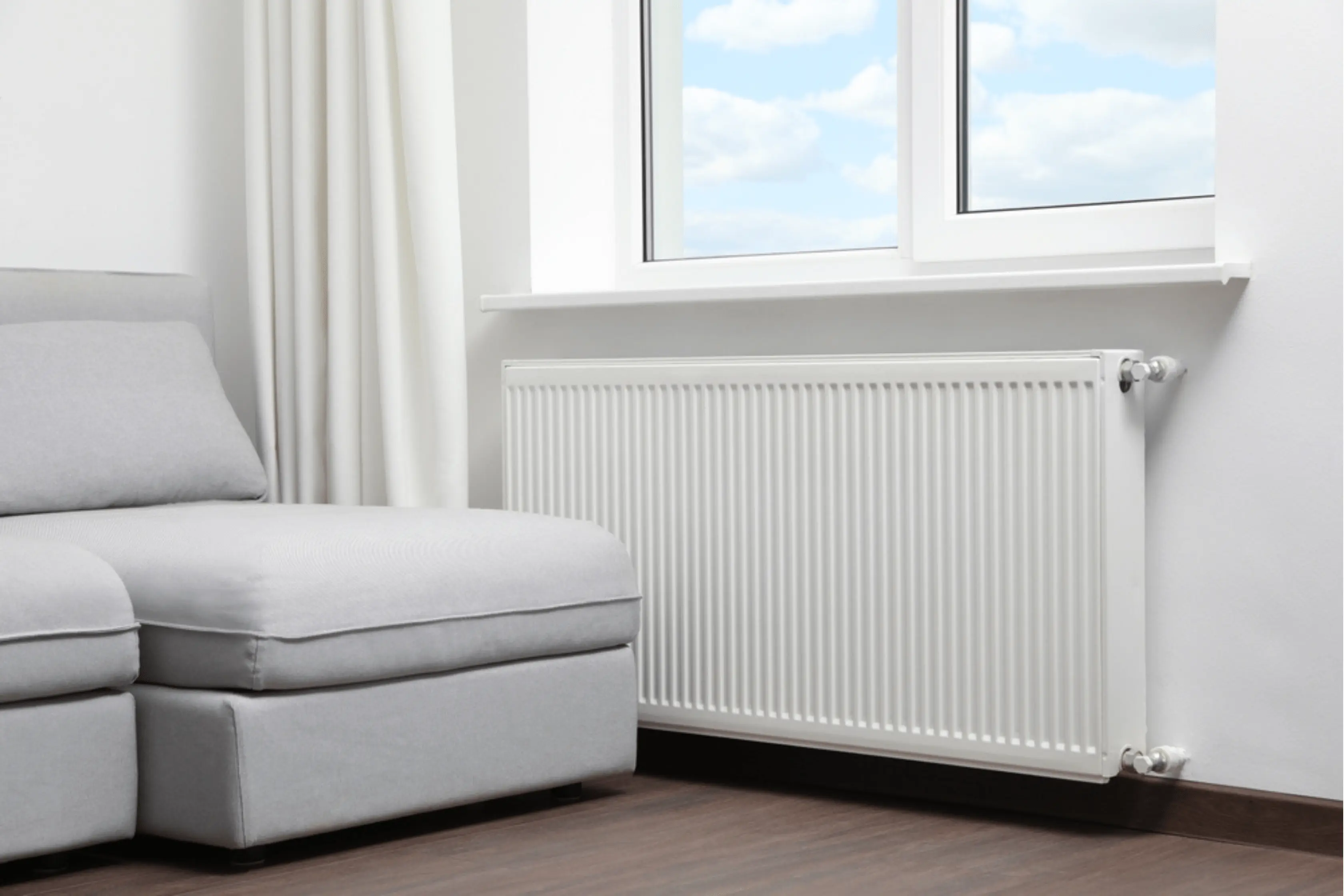 Old Standard Radiator Design In Home